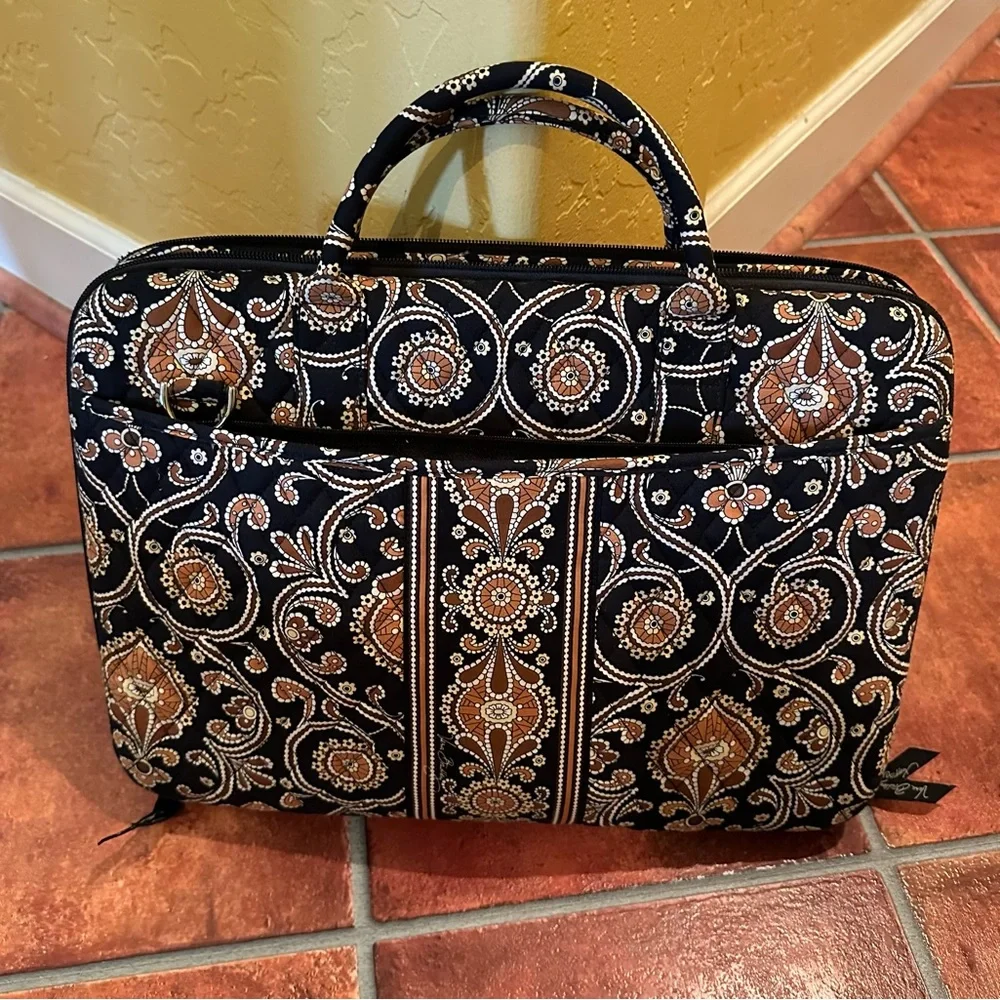 NWT Vera Bradley Adjustable Laptop Portfolio Bag